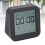 Digitales Thermometer-Hygrometer-Timer, ABS, 2AAA 16