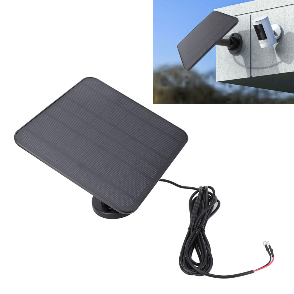 6V 5W Solar Panel For Video Doorbell, Ip65 Waterproof, 9.8Ft Cable 4961364784714