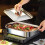 Stainless Steel Baking Pan Set with Lid and Handle, Rectangular Bakeware for Cake Bread Cookie Lasagna Pizza 3