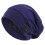 Casual Fit Cotton Elastane Skull Hat Flexible-Navy Blue 1