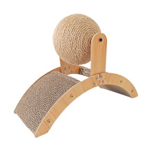 Cat scratching board – Indoor sisal ball scratcher for claw health
