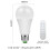 Smart Light Bulb with WiFi Led Lamp Functionality, Smart APP Control Anytime Anywhere and Customizable Timer Function, RGB Color Changing LED Lights w 5