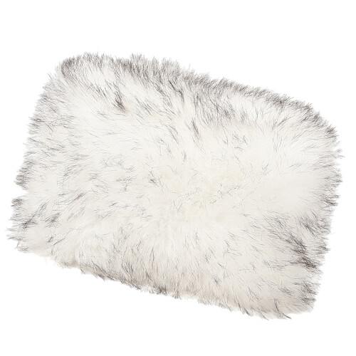Reversible Winter Knit Hat Thermals Insulation-White