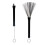 Retractable Steel Wire Drum Brushes 32cm with Plastic Handle for Jazz Percussion Playing 1