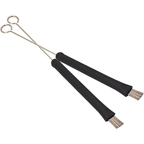 Retractable Steel Wire Drum Brushes 32cm with Plastic Handle for Jazz Percussion Playing 1