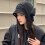 Distressed Tie Dye Design Hat Soft Cotton Breathable-khaki 7