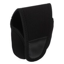 2 Pieces Fishing Reel Cover Reel Protective Case Fishing Accessories Waist Fishing Reel Cover Fishing Rod Bag Anti Neoprene Black