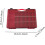 Fischerbox storage box housing with a removable divider container, red 4