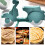 Pizza Cutter Motorcycle Wheel with NonStick Coating 5