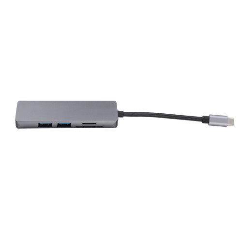 Type C Docking Station for Laptops & Tablets, 4K Support, Dual Card Reader