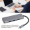 Type C Docking Station for Laptops & Tablets, 4K Support, Dual Card Reader 4