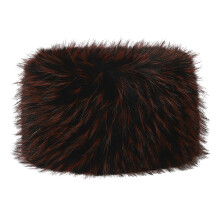 Plush Fleece Lined Cold Weather Hooded Cap Comfortable-Burgundy