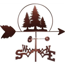 Weather Vane Rustproof Aluminum Animal Design Outdoor Garden Roof Wind Direction Indicator