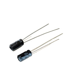 50PCS 25V22UF 4 7mm 22UF 25V 4 7 Electrolytic capacitor