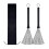 Retractable Drum Wire Brushes Pair with Ergonomic Grip and Loop End for Jazz Drum Set 1