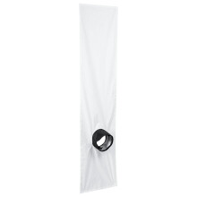 Windproof air conditioner window seal, Soundproof panel for large casement windows, tilt window 2 meters long