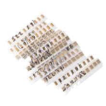 150PCS 1uf220uf SMD Tantalum Capacitor Assortment Kit A/B Case Tantalum Electrolytic Capacitors 1UF 2.2UF 10UF Capacitors