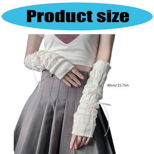 2pcs Outdoor Activity Sleeves Skiing Arm Protecting-White Pink 2