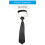 Stylish Removable False Collar with Neck Tie Front School 3