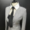 Stylish Removable False Collar with Neck Tie Front School 6