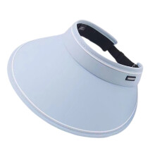 Sun Protective Open Top Hat with Wide Brims Perfect for-Blue
