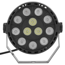 Smidig färgblandning, lätt men kraftfull DJ-tvättlampa med trådlös fjärrkontroll och DMX-kontroll, justerbar blixt- och