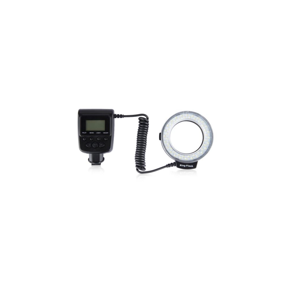 Aa Batteries Operated Led Ring, Universal Camera Compatibility With Cct Adjustable Shadowless For Canon/Nikon/Panasonic/Pentax Rf-550D Light 9420858808640