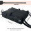 PFD Storage Bag for 4 Type II Life Jackets, 600D Polyester Marine TBag 3