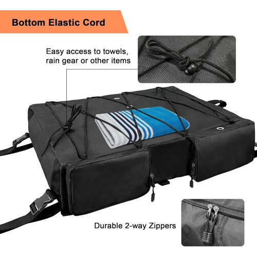 PFD Storage Bag for 4 Type II Life Jackets, 600D Polyester Marine TBag 1