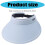 Outdoor Sun Protective Hat Open Top Design Sun Hat for-Orange 3