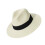 Popular Straw Hat Sun Protective Hat Wide Brims-Milk white 1