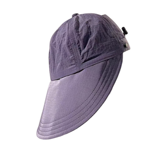 Women's Sun Caps Quick Evaporation Technology Ponytail-Purple