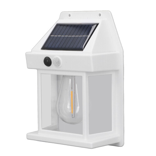 Outdoor Solar Wall Lantern Motion Activated Waterproof With 3 Modes Dusk To Dawn Function Easy Install Solar Powered Light 1