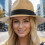 Popular Straw Hat Sun Protective Hat Wide Brims-Milk white 6