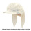 Trendy Beret British Elegant Painter Hat with Star-Beige 4