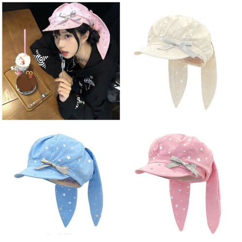 Trendy Beret British Elegant Painter Hat with Star-Beige 2