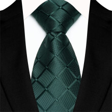 Stylish Single Color Necktie Simple and Elegant Tie-12