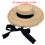 Stage Performances Hat Simple Street Hat Costume-Lafite lace 5