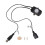Interruptor inteligente com sensor de movimento PIR, detector de movimento infravermelho PIR com interruptor automático e compensação de 1