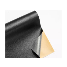 Leather Patch Self Adhesive Kit for Sofa Couch Car Seat Office Chair Black 7.8x11.8in