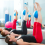 Κομψή μπάλα γυμναστικής, μπάλα Pilates για τάξη γιόγκα, διατάσεις ισορροπίας και 5