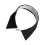 Unique False Lapel Collar Minimalists Black White-Black white 1
