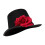 Permanente rozenhoed Rose Accent Ideaal voor-Rood 1