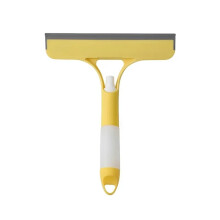 3 in 1 Window Cleaning Squeegee with Builtin Spray Bottle and Microfiber Head for Home and Car
