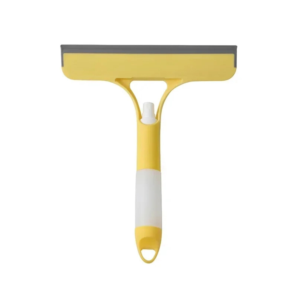 3 In 1 Window Cleaning Squeegee With Builtin Spray Bottle And Microfiber Head For Home And Car 9339159877524