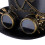 PU Leather Goggles Hat Party Hat for Masquerade-  FHT103BK 6