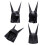 PU Leather Goggles Hat Party Hat for Masquerade-  FHT103BK 7