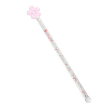 Glass Re and Blender with Cherry Blossom Design Ideal for Mixing Cocktails