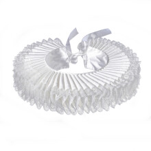 Versatiles Elizabethan Collar Period Costume Neck Ruff-White