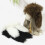 Lichtgewicht wintermuts Zachte harige polyester-Koffie kleur 6